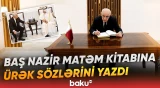 Əli Əsədov Qətərin Azərbaycandakı səfirliyində olub, başsağlığı verib - Baku TV