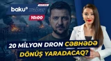 Zelenski 20 milyon dronla hansı mesajı verir? | Müharibənin gedişatı dəyişir? - Baku TV CANLI