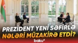 İlham Əliyev Braziliyanın Azərbaycanda yeni təyin olunmuş səfirini qəbul etdi - Baku TV