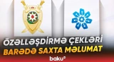 Özəlləşdirmə çekləri üzrə kompensasiya xəbərləri saxtadır | DİN və MEDİA xəbərdarlıq etdi - Baku TV