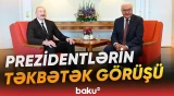 İlham Əliyev və Frank-Valter Ştaynmayer arasında vacib müzakirələr - Baku TV