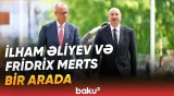 Azərbaycan Prezidenti Almaniya Kansleri tərəfindən rəsmi qarşılandı - Baku TV