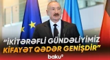 İlham Əliyev Azərbaycan-Almaniya əlaqələri barədə danışdı - Baku TV