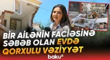 Bu yerdən keçmək belə təhlükəlidir | Yasamalda dəhşətli partlayış olmuş evdə son vəziyyət - Baku TV