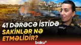 “Bu qaydalara mütləq əməl edin” | FHN-dən isti havalarla bağlı əhaliyə vacib müraciət - Baku TV