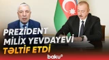 Prezident İlham Əliyev Milix Yevdayevin təltif edilməsi barədə sərəncam imzaladı - Baku TV