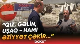 “Məcburuq buna, başqa variant yoxdur” | Badamdar sakinləri çıxılmaz duruma düşdü - Baku TV
