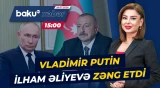 Azərbaycan və Rusiya prezidentləri nələri müzakirə etdi? - Baku TV CANLI