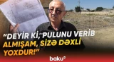“Ay xanım, sizə nə lazımdır axı?!” | Vətəndaşın torpağını kim zəbt edib? - Baku TV