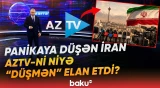Həqiqətləri həzm etməyən, güneylilərin səsini boğan İran AzTV-ni hədəfə aldı - Baku TV