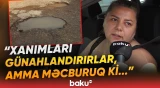 "Öz gözlərimlə görmüşəm, neçə dəfə..." | Binəqədidə sürücülərin gününü qara edən yol - Baku TV