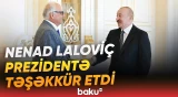 İlham Əliyev Dünya Güləş Birliyinin prezidenti Nenad Laloviçi qəbul etdi - Baku TV