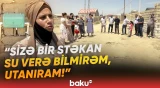 "Quran haqqı, qonşudan borc almışam" | Sakinlər özündən çıxdı | "Evdə çimə də bilmirik" - Baku TV