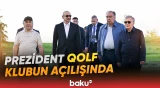 Dörd ölkənin liderləri yeni idman obyektinin açılış mərasimində bir araya gəlib - Baku TV