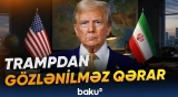 Trampın İran siyasətində dönüşü | Hücum planı niyə dəyişdi? - Baku TV