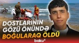 Qubalı dörd dost Xəzərdə batmaq təhlükəsi ilə üzləşdi - Baku TV
