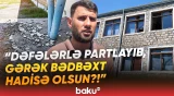 “Övladlarımız hər an təhlükədədir” | Sakinlər təşvişdə | “Yaxşı ki, heç kəsin başına...” - Baku TV