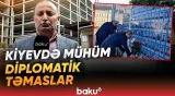 Azərbaycan xarici işlər naziri Kiyevdə bir sıra görüşlər keçirir - Baku TV
