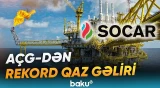6 ayda tarixi göstərici | AÇG-dən SOCAR-a verilən səmt qazının həcmi artdı - Baku TV