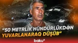 Cəlilabadda dəhşətli qəza | İçində körpə olmaqla 4 nəfər xəsarət alıb - Baku TV