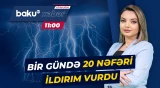 Kabus kimi gecə: İldırım təhlükəsinə görə sakinlərə xəbərdarlıq edildi | Hindistan - Baku TV CANLI