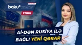 Brüssel Rusiyaya təzyiqi artırır? - Baku TV CANLI