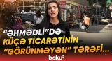 Qanunsuz küçə ticarəti sakinlərin başına hansı oyunu açır? - Baku TV