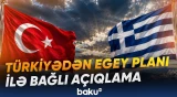 Türkiyə XİN Yunanıstanın Egey dənizini əhatə edən turizm planına münasibət bildirdi - Baku TV