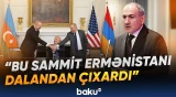 Paşinyan Vaşinqton sammitinin ildömündə diqqətçəkən açıqlamalar verdi - Baku TV