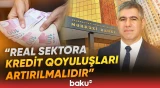 Kreditlərin verilməsində artım | Kreditləşmənin səviyyəsi ÜDM-ə uyğundur? - Baku TV
