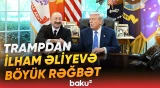 İlham Əliyevlə Donald Tramp arasında telefon danışığı olub - Baku TV