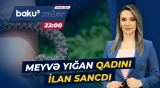 Qaxda bədbəxt hadisə | 47 yaşlı qadını ilan sancıb - Baku TV CANLI