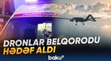 Belqoroda kütləvi dron hücumu | Yaralıların arasında uşaqlar da var - Baku TV