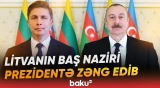 Azərbaycan və Litva arasında hansı məsələlər müzakirə edildi? - Baku TV