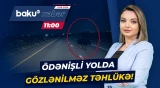 Bakı-Quba yolunda təhlükə: Sürücülər qəzadan necə qaçsın? - Baku TV CANLI