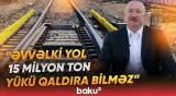 "Biz vaxt itirə bilmərik" | Prezidentdən dəmir yolu layihəsi ilə bağlı mühüm açıqlama - Baku TV