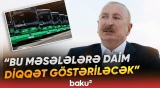 "Naxçıvanın timsalında yeni nəqliyyat damarlarını görürük" | Prezident İlham Əliyev - Baku TV