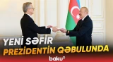 Prezident Almaniyanın Azərbaycanda yeni təyin olunmuş səfirinin etimadnaməsini qəbul etdi - Baku TV