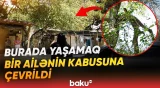 Qorxu içində qalan 4 uşaqlı ailə bu evdən görün niyə qaçmalı oldu - Baku TV