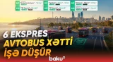 Bakıda yeni fəaliyyətə başlayan avtobuslar haradan haraya gedəcək? - Baku TV