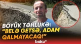 "10 metrə yaxın çöküb, batıb yerə" | Bu ərazi insanları faciəyə sürükləyir? - Baku TV