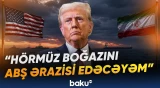 ABŞ prezidentindən İranı qəzəbləndirə biləcək növbəti iddialı açıqlama - Baku TV