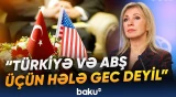 Zaxarovadan Ankara və Vaşinqtona Ukraynayaya görə xəbərdarlıq - Baku TV