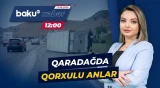 Kənar Dairəvi yolda hərəkəti çətinləşdirən qəza - Baku TV CANLI
