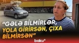 "Evimizdən çıxmağa imkan vermirlər!" | Yük maşınları bu sakinlərin gününü qara edib? - Baku TV