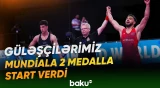 Bratislavada keçirilən güləş üzrə U20 Dünya Çempionatı necə davam edir? - Baku TV