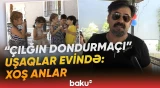 "Çılğın dondurmaçı" Bakıda uşaqları belə sevindirdi | "Əyləncəli gün keçirdik" - Baku TV