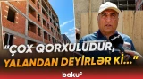 "Üçmərtəbəli bina tikəcəyik" dedilər, görün nə oldu | Sakinlər şikayət edir - Baku TV