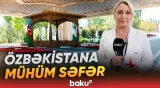 Özbəkistanda Prezident və birinci xanımın qarşılanma mərasiminə hazırlıq - Baku TV