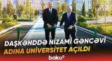 Özbəkistanda Nizami Gəncəvi adına Milli Pedaqoji Universitetin açılışı baş tutub - Baku TV